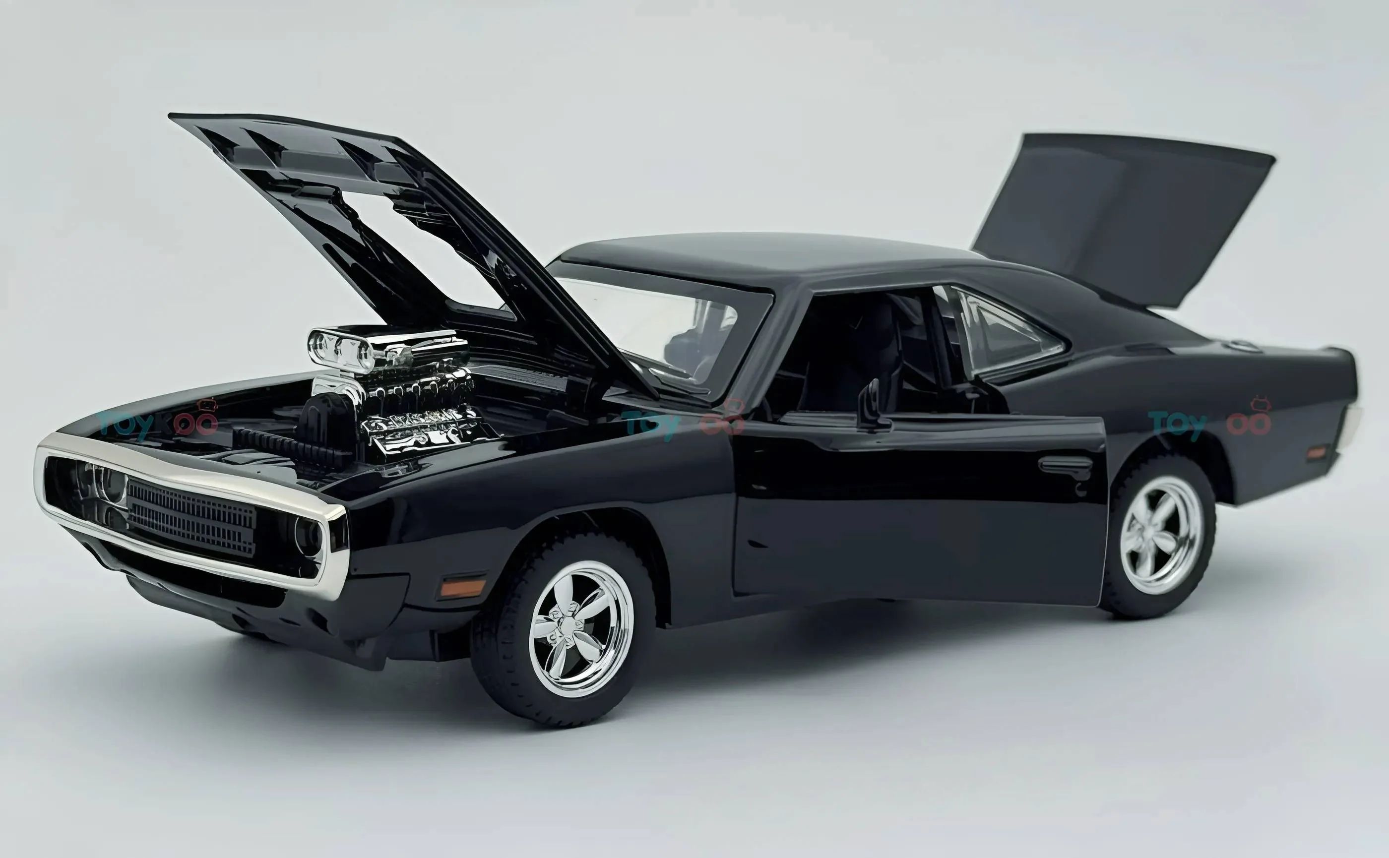 1970 Dodge Charger Fast & Furious 1:18 diecast Scale Model Car - Big Size - Image 7