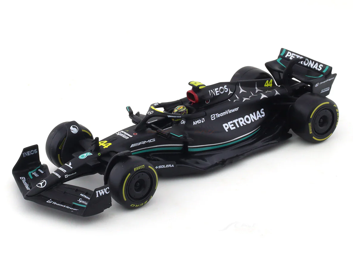 2023 Mercedes-AMG W14 E Performance Lewis Hamilton 1:43 Bburago Formula 1 diecast scale model car - Image 7