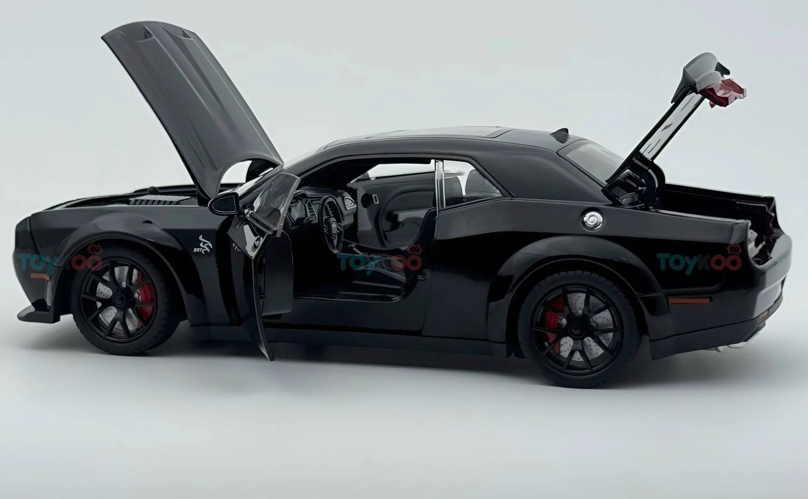 Dodge Challenger SRT Demon V8 1:18 diecast scale model car - Big Size - Image 3