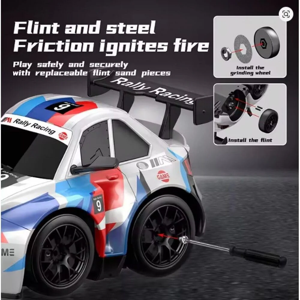 Fire Car - High-Speed RC Drift Car with Sparkling - Image 4