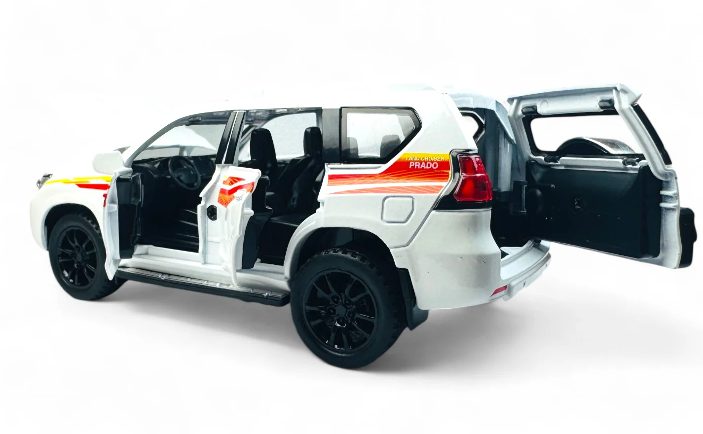 Land Cruiser Prado 1:24  diecast scale model car collectible - Image 3