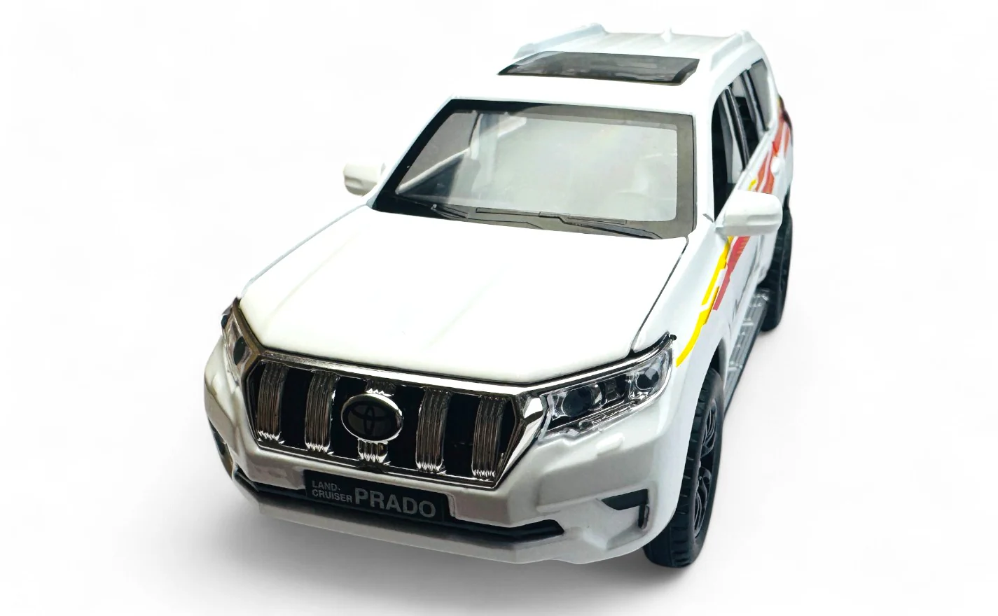 Land Cruiser Prado 1:24  diecast scale model car collectible - Image 6