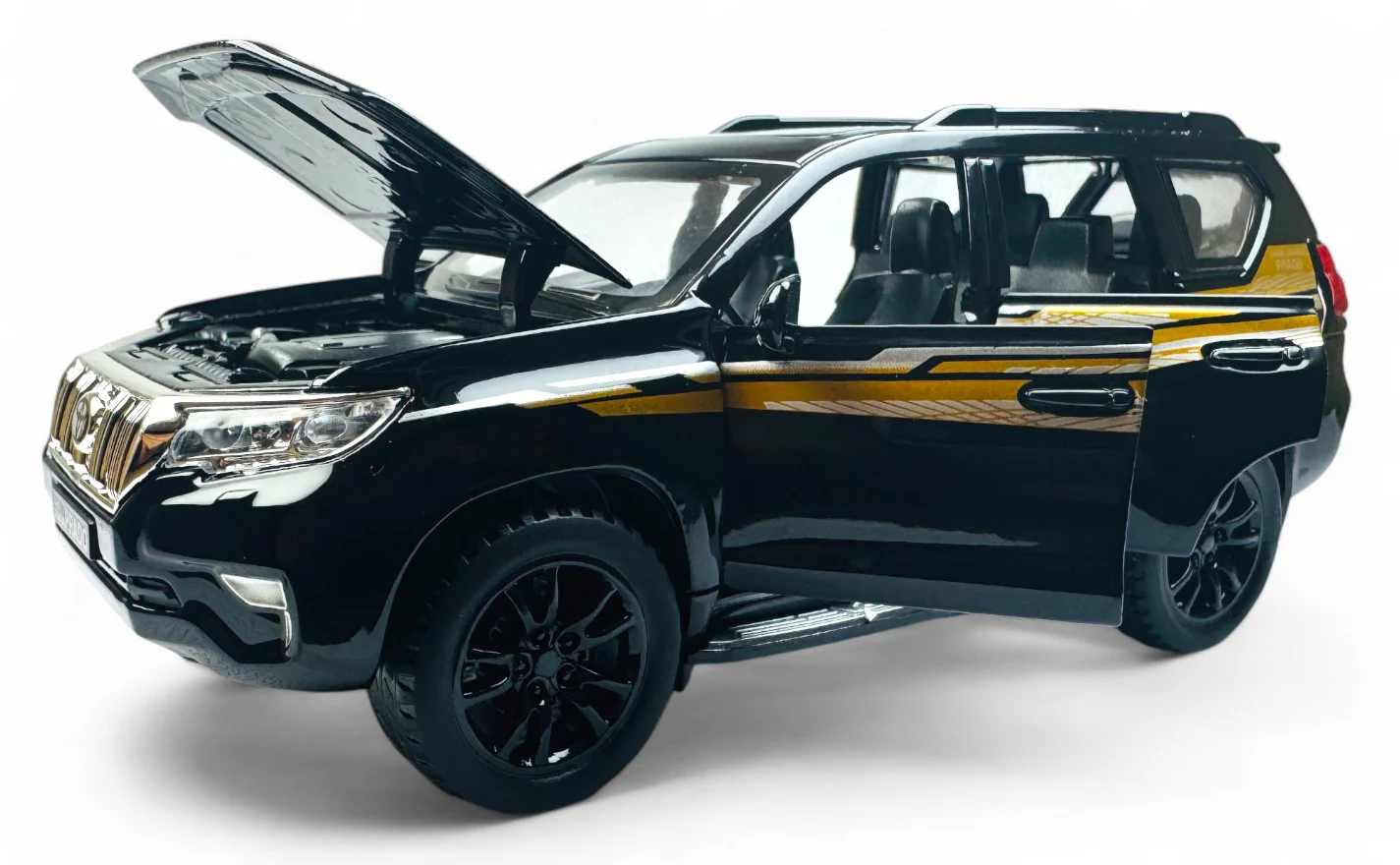 Land Cruiser Prado 1:24  diecast scale model car collectible - Image 8