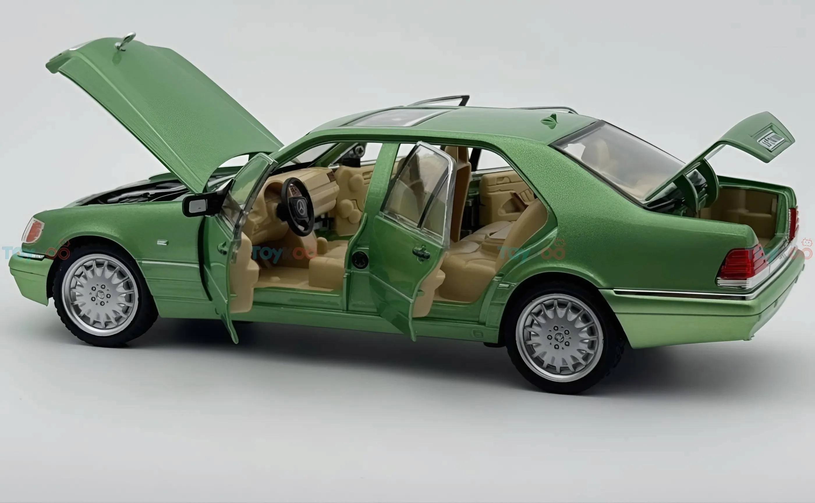 Mercedes-Benz W140 S-Class 1:18 diecast scale model car - Big Size - Image 11