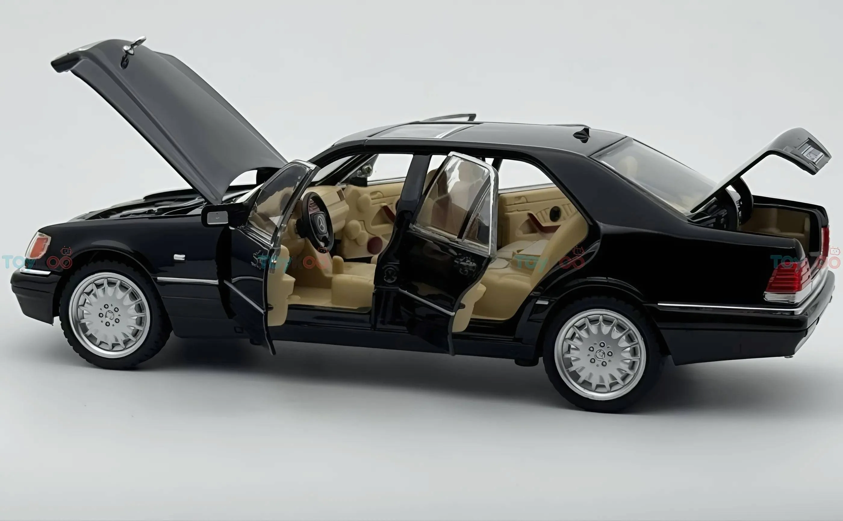 Mercedes-Benz W140 S-Class 1:18 diecast scale model car - Big Size - Image 3