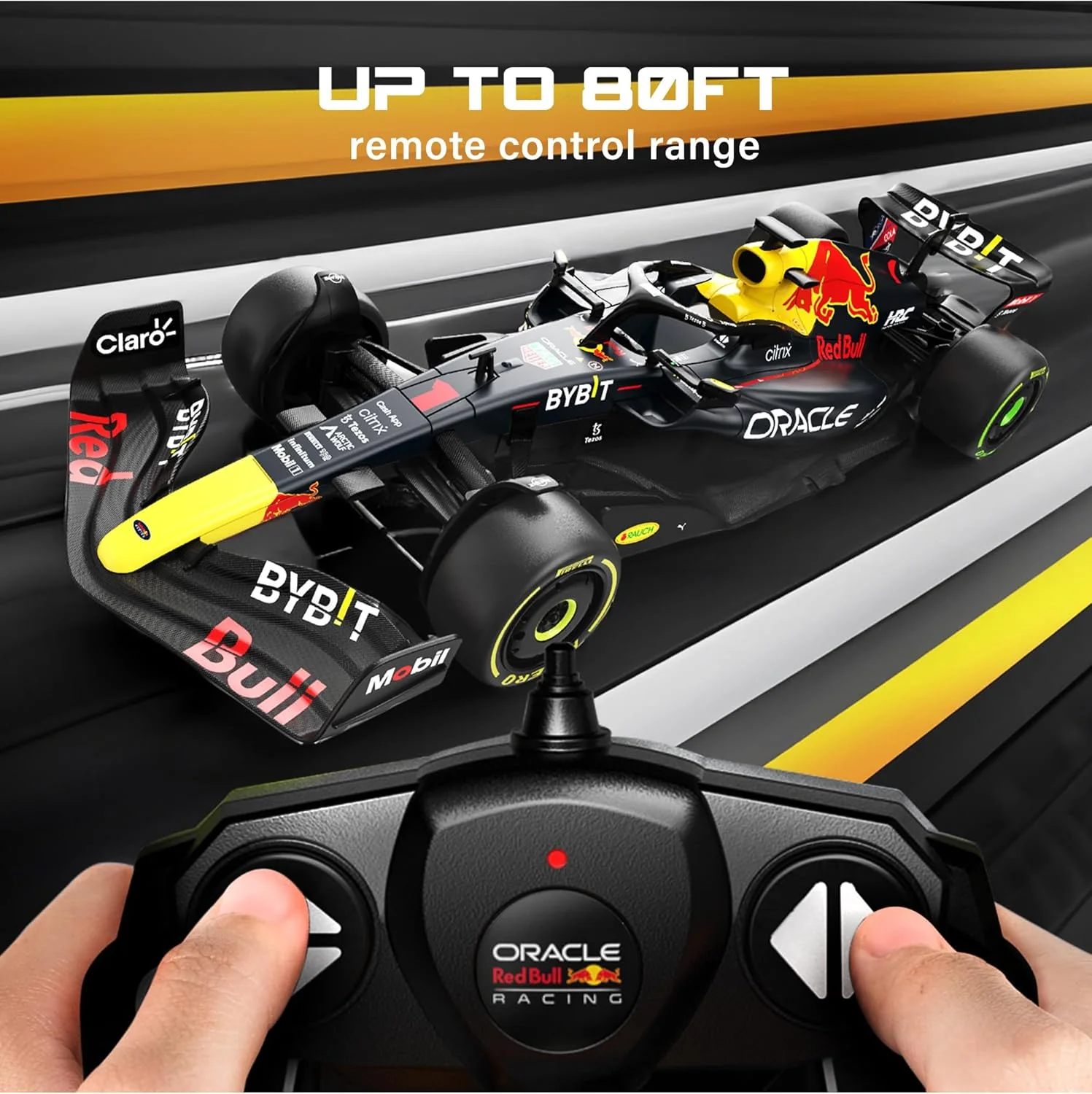 Rastar Authentic Licensed Redbull Rb18 RC Car - Detailed Design, 2.4GHz Control | Color :  1:18 Redbull Rb18(no.1) - Image 7