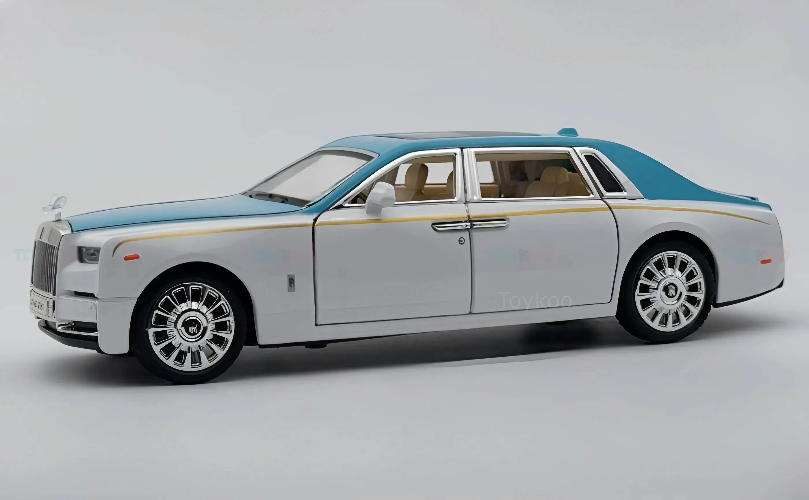 Rolls Royce Phantom VIII 1:18 diecast scale model miniature car - Big Size - Image 10