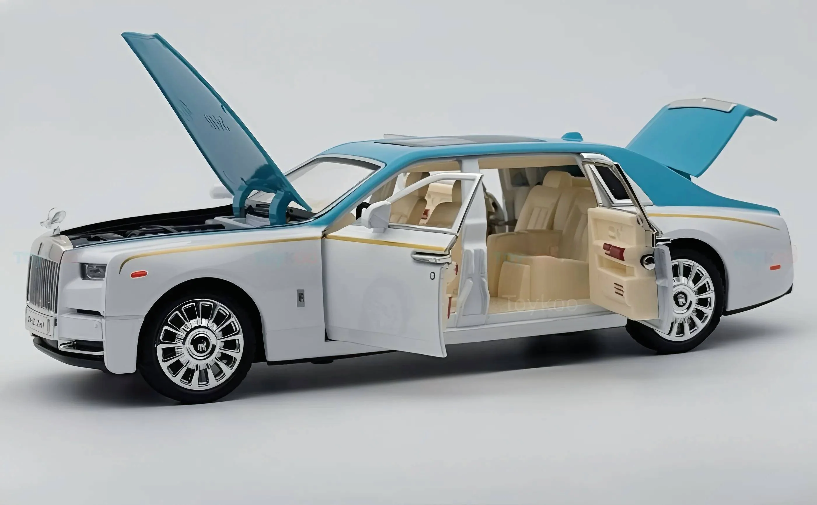Rolls Royce Phantom VIII 1:18 diecast scale model miniature car - Big Size - Image 11