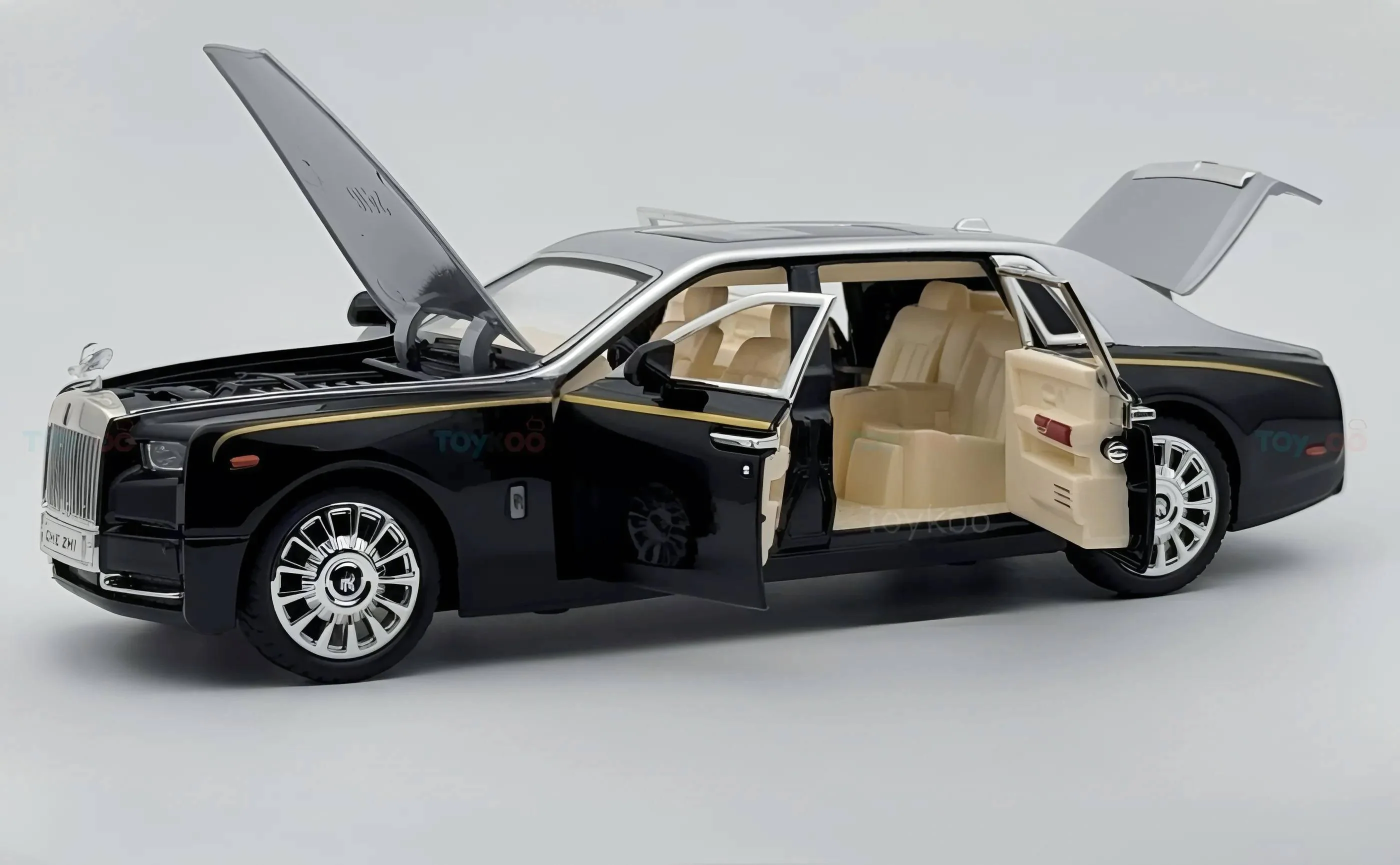 Rolls Royce Phantom VIII 1:18 diecast scale model miniature car - Big Size - Image 15