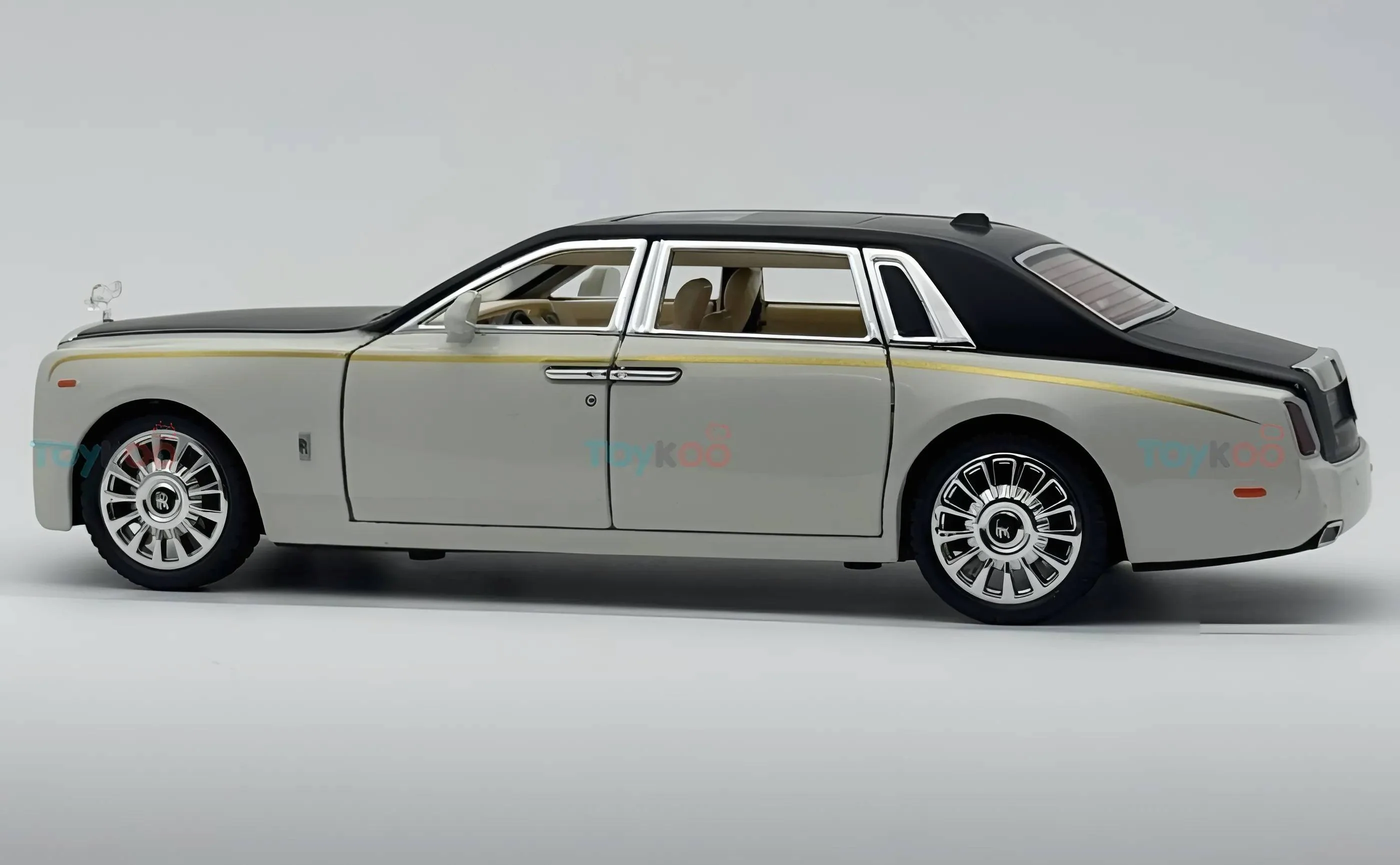 Rolls Royce Phantom VIII 1:18 diecast scale model miniature car - Big Size - Image 5