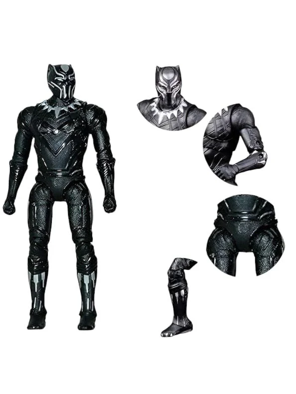 Royal Warrior - Black Panther Action Figure | Ultimate Marvel Avengers Toy - Image 6