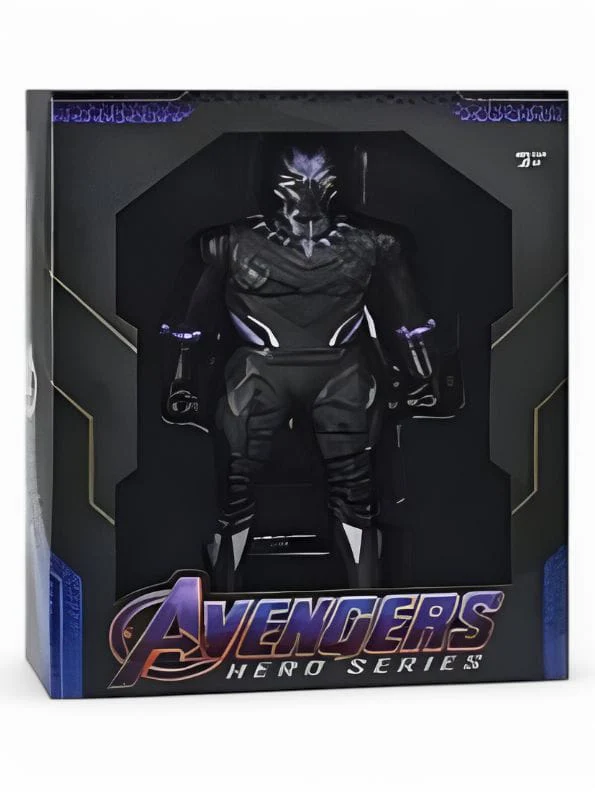 Royal Warrior - Black Panther Action Figure | Ultimate Marvel Avengers Toy - Image 7