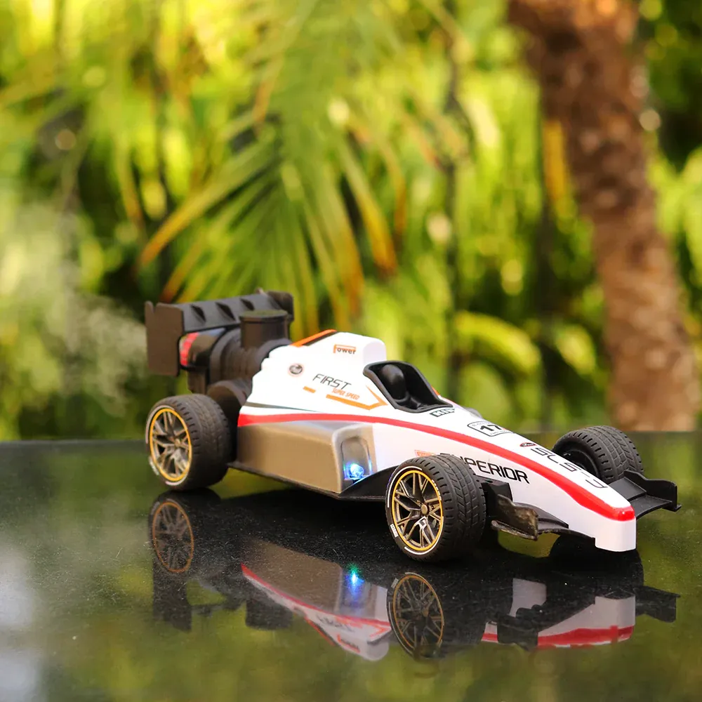 Speed Formula Remote Controlled Racing Car Toy with Lights and Spray Effect | Scale 1:14 - Image 3