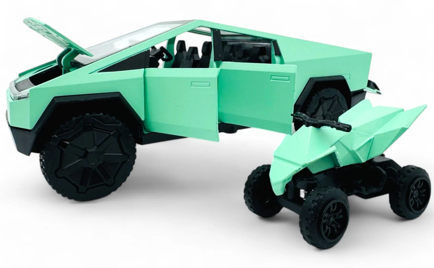 Tesla Cybertruck 1:24 diecast scale model car collectible | Assorted Colors - Image 12