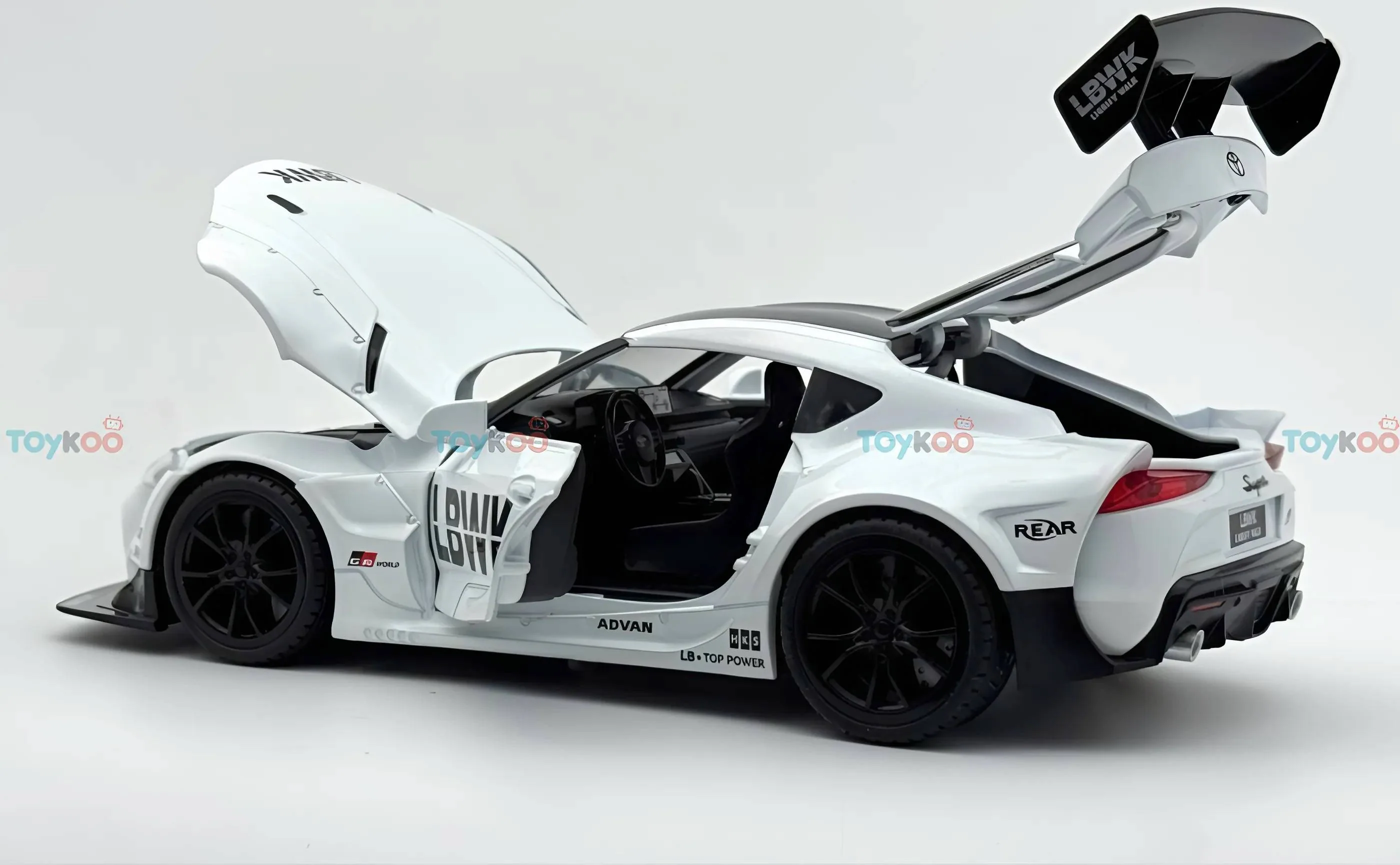 Toyota Supra GR LBWK 1:18 diecast scale model car collectible - Big Size - Image 3
