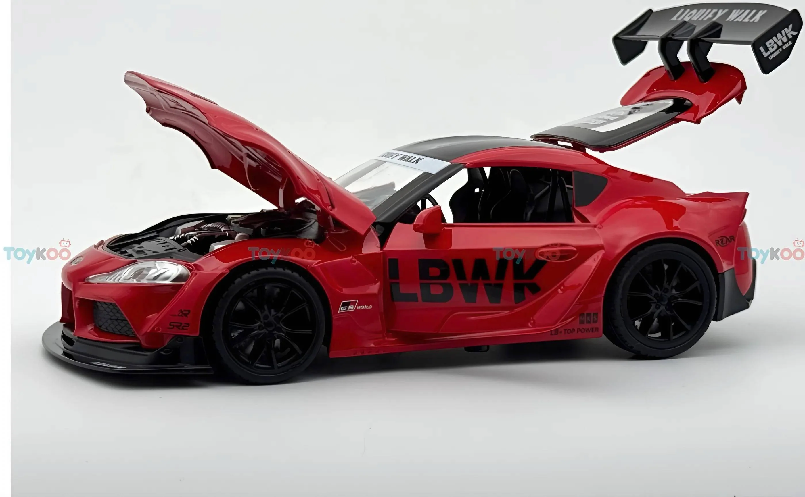 Toyota Supra GR LBWK 1:18 diecast scale model car collectible - Big Size - Image 7
